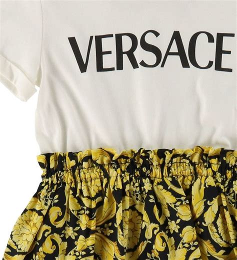 versace jurk zwart geel|Dames jurken van Versace .